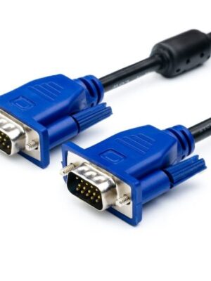 Кабель VGAКабель VGA 3+2 1.5m, male to male (папа-папа)