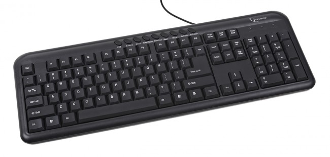 Клавіатура Gembird KB-M-101-UA російська + українська розкладка